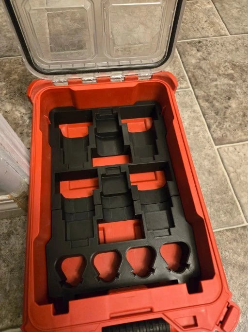 milwaukee packout m12 storage insert organizer – 3d printed tool holder – custom
