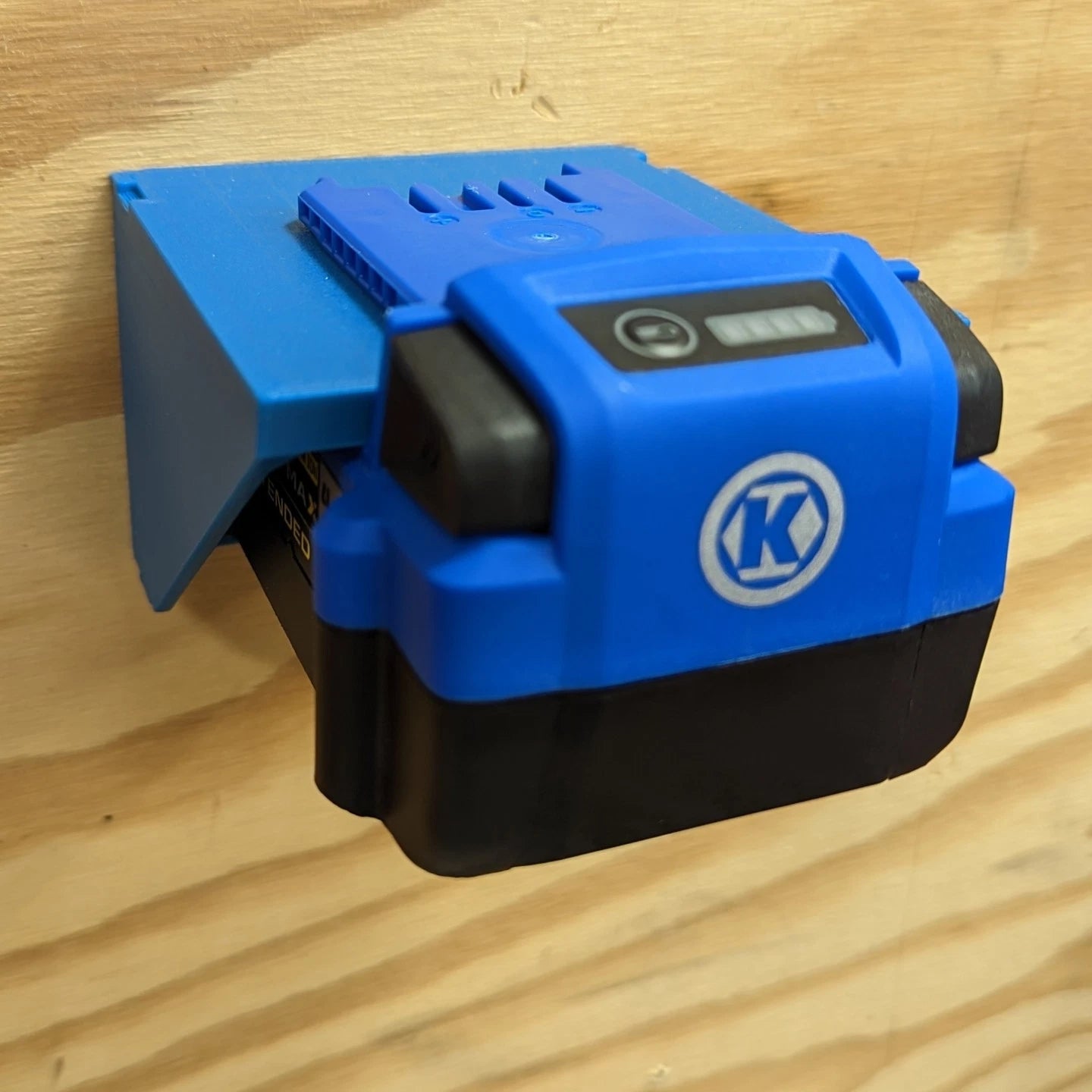 kobalt 24v battery wall mount