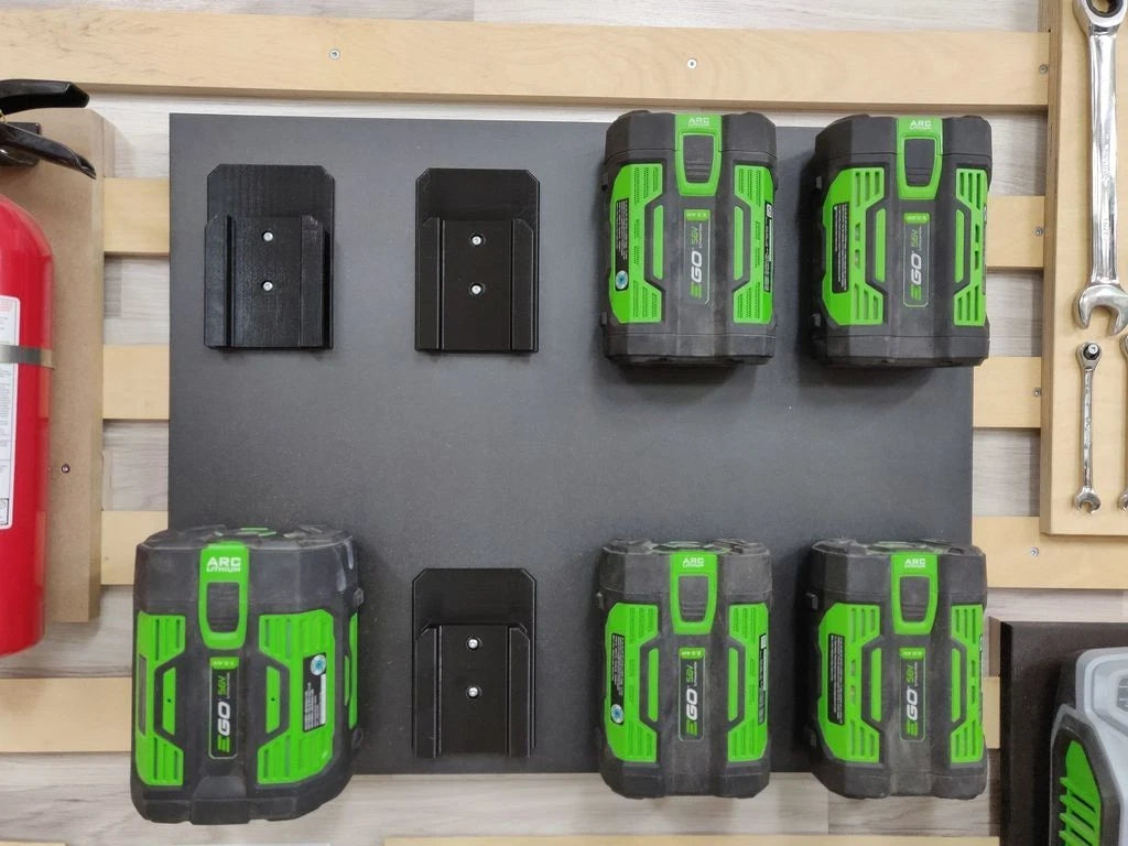 ego battery wall mount