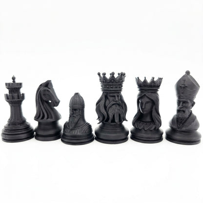 Carved Chess Set