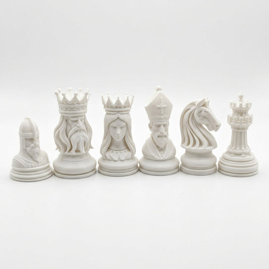 Carved Chess Set