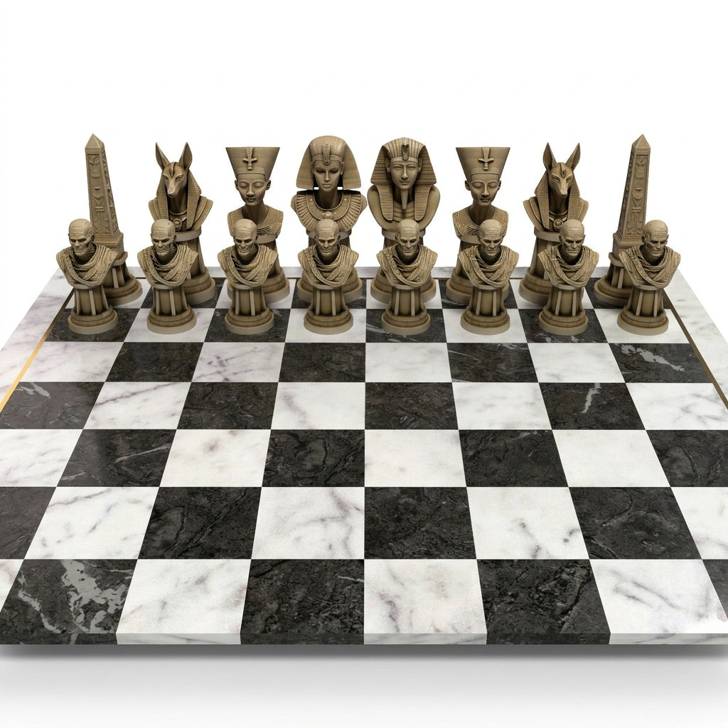egyptian chess set