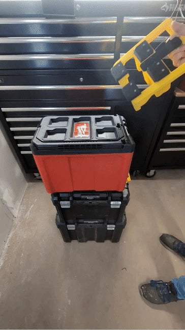 dewalt 6x battery storage- packout ready