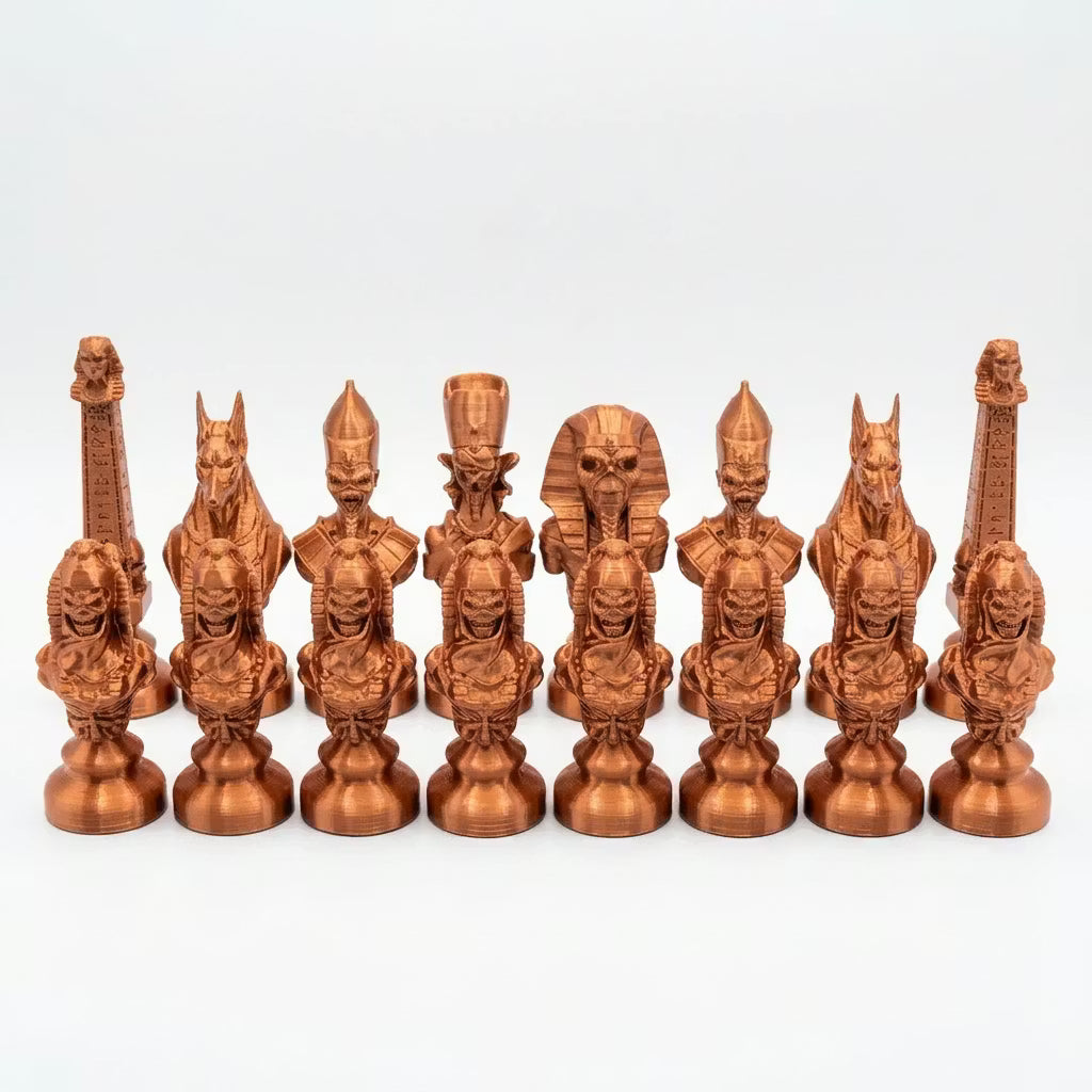 iron maiden chess set