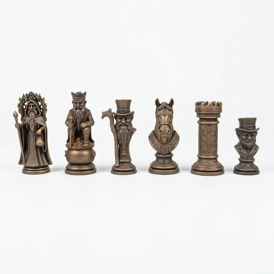 Leprechaun Chess Set